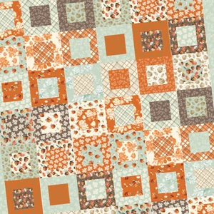 STACKABLE SQUARES Quilt Kit - 59" x 68" - by My Mind's Eye - Picture 1 of 24