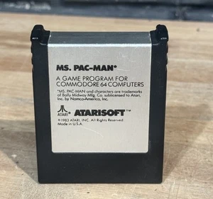 Commodore 64 Atari Ms. Pac-Man Cartridge Only - Picture 1 of 5