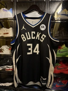 NEW XL - Jordan 2022 SE Giannis Antetokounmpo Milwaukee Bucks Swingman Jersey - Picture 1 of 7