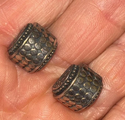 Aretes John Hardy de plata de ley con puntos altos Foto 1 de 4