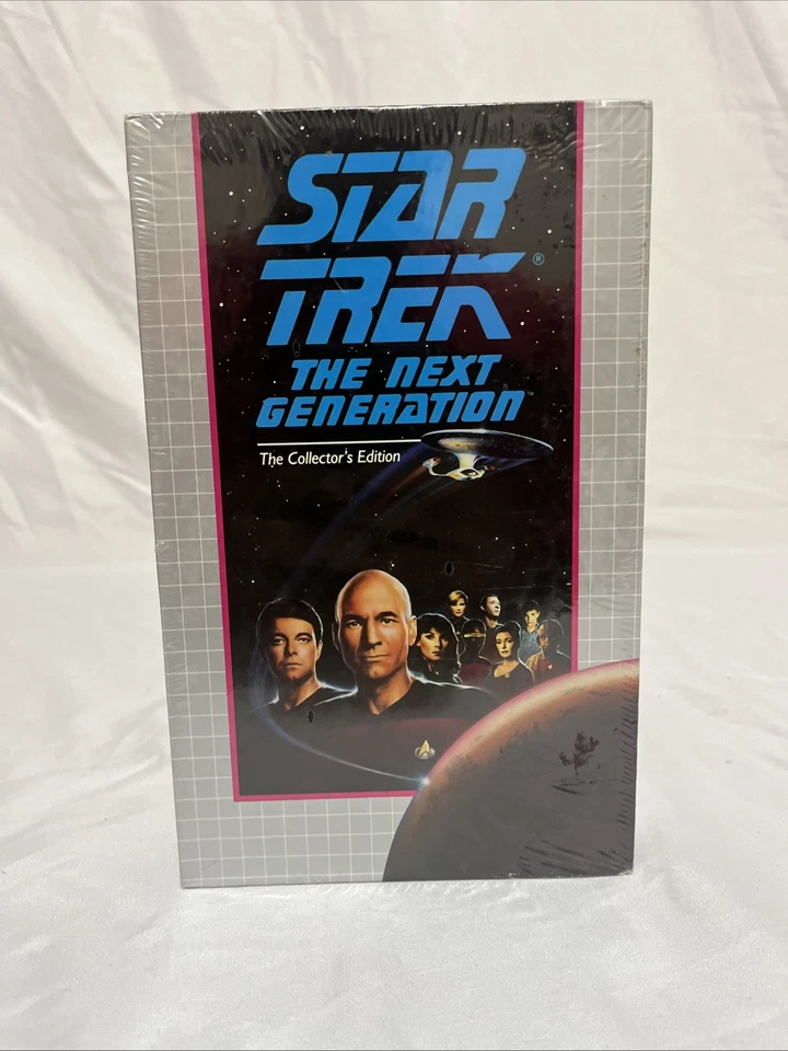 STAR TREK THE NEXT GENERATION 2 IN 1 COLLECTOR'S EDITION VHS MINT-SEALED - Image 1 of 4