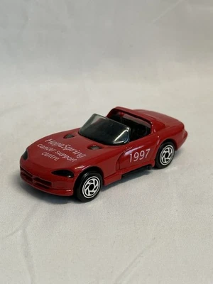 Mattel Matchbox Hope Spring 1997 centro de apoyo contra el cáncer rojo Dodge Viper RT 10 Foto 1 de 4