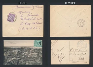 1914 ALBANIA COVER & POSTCARD SKANDERBEG 10pa & 50pa SHKRODER & DURRES PMKS - Picture 1 of 22