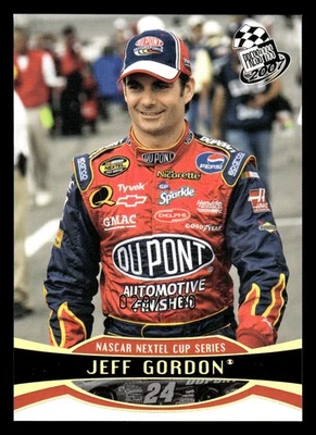 2007 Press Pass #P9 Jeff Gordon Platinum #/100 - Image 1 of 2