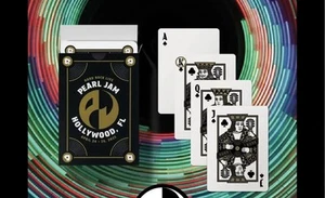 Pearl Jam Hollywood Florida 4/24 & 4/26 Concert Event Playing Cards Hard Rock - Picture 1 of 1
