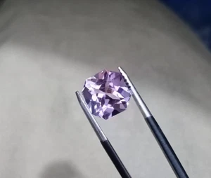 3.8 Carat Natural Amethyst Princes Square Cut Loos Gemstone From Brazil - Picture 1 of 7