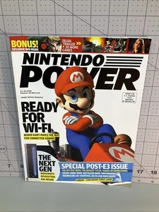 Nintendo Power 194 Wii Mario Kart Pokemon mit Zelda Poster Magazin - Bild 1 von 7