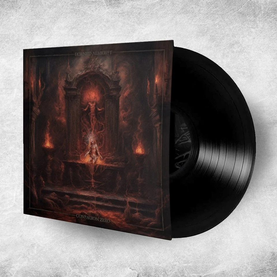 HORNED ALMIGHTY - contagion zero LP black - Bild 1 von 1