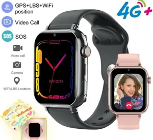 Sim Card Smart Watch4G Video Call HD Camera LBS WIFI Location Touch Screen Watch - Picture 1 of 13