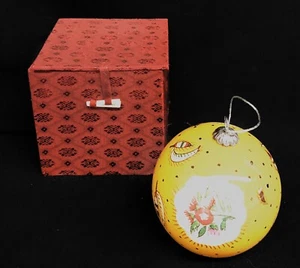 Rare Pierre Deux Avignonet French Country Yellow Christmas Tree Ornament in Box - Picture 1 of 2