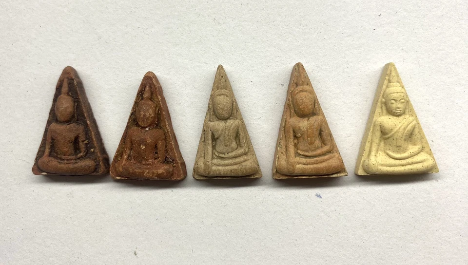 Original Phra together Amulet Talisman Set 5 Pices - Изображение 1 из 2