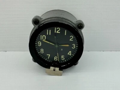 127-ChS Panel Clock Russian Tank T-34 Made in USSR AChS Aircraft MIG Helicopter - Image 1 of 4