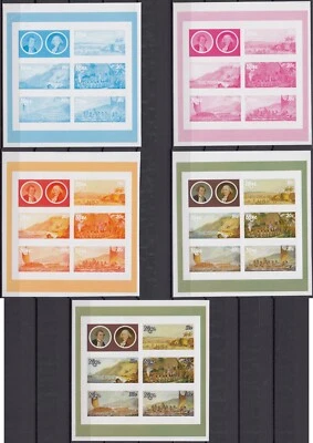 NIUE 1978 Captain Cook’s Discovery of Hawaii, pruebas progresivas de placas (5) de M/ Foto 1 de 4