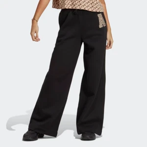 adidas Sports ALL SZN X LOGOMANIA Fleece Wide leg Sweatpants Women's sz L New - Picture 1 of 6