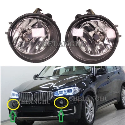 Faro antiniebla delantero con bombillas 2 piezas para BMW X1 F48 X2 F39 X3 F25 X5 F15 X6 F16 Foto 1 de 4