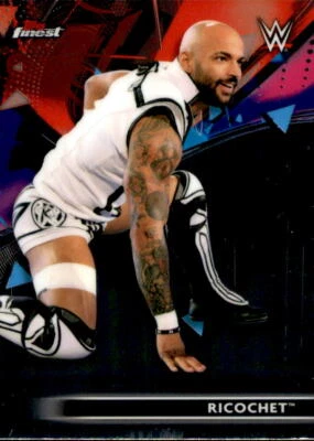 Ricochet 2021 Topps Finest WWE Card #33 - Image 1 of 2
