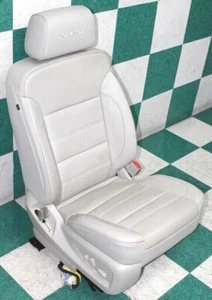 *NICE* 18' YUKON Denali Gray Perf Leather Passenger R Heat Cool Front Power Seat - Picture 1 of 12