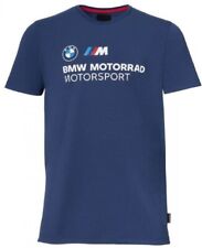 BMW M Motorsport T-shirt Original Motorrad Limited Edition Blau
