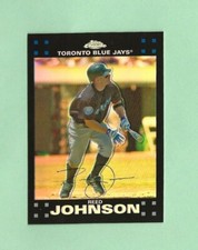 2007 Topps Chrome Refractor #102 Reed Johnson - Toronto Blue Jays