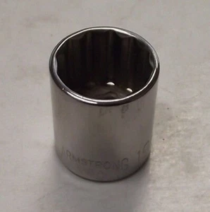 Armstrong Tools 38-119A 3/8" Drive 19mm 12 Point Socket USA - Picture 1 of 1
