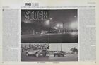 1965 Ahra Super Stock Drag Racing Vintage Magazine Article Ad Cuda Mustang Comet