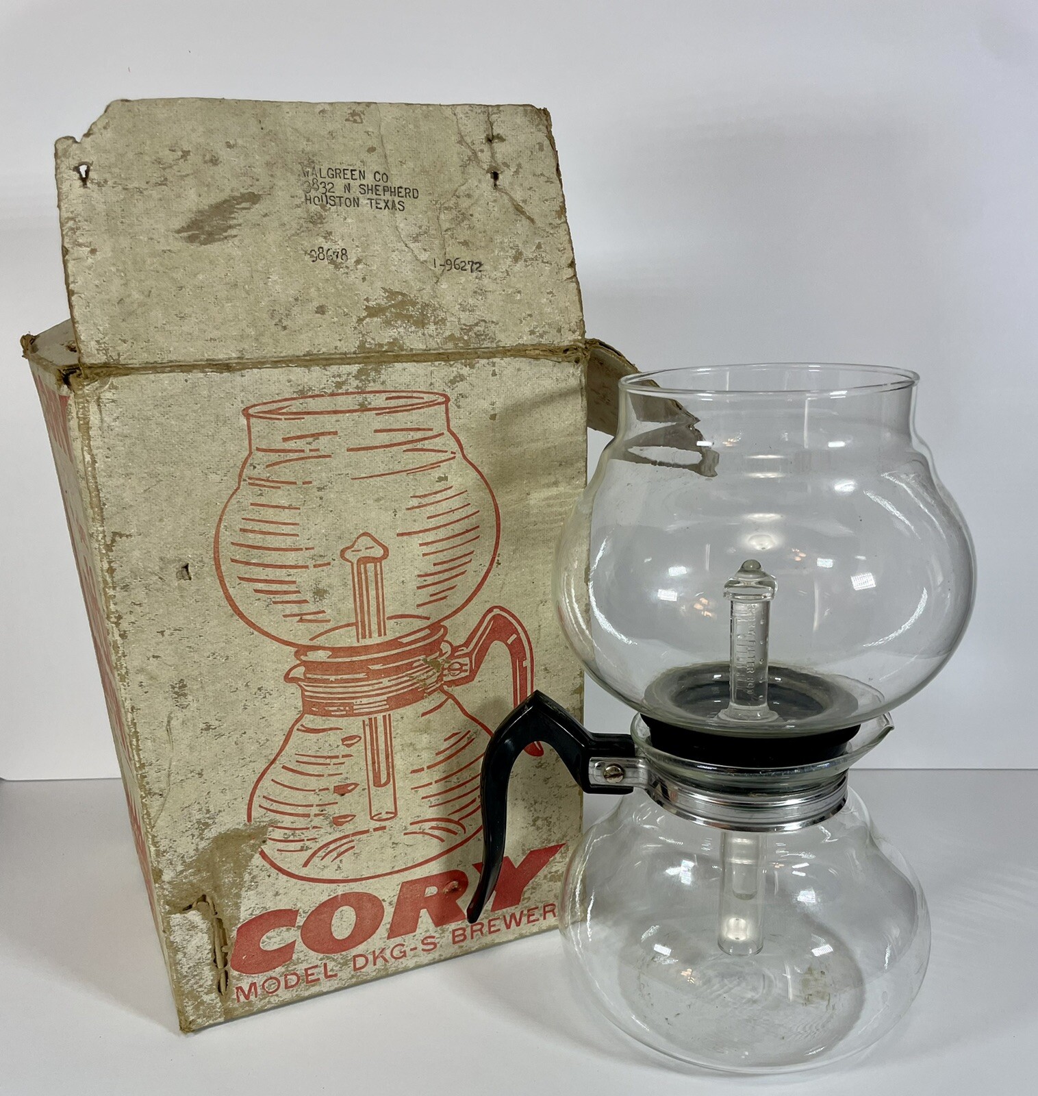 Vintage CORY Glass Coffee Vacuum BREWER 