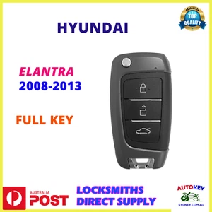 FOR HYUNDAI ELANTRA REMOTE KEY 2007 2008 2009 2010 2011 2012 2013 - Picture 1 of 4
