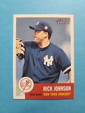 NICK JOHNSON 2002 TOPPS HERITAGE BASEBALL CARD # 207 G5921