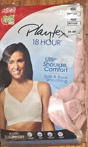 NWT Playtex 18 Hour Ultimate Shoulder Comfort WireFree #4693 Bras Various Sizes  - Picture 1 of 20