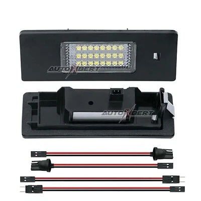 2* per BMW E63 E64 E81 E85 E86 E87 F06 F12 F13 F20 LED illuminazione targa - Immagine 1 di 4