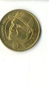 1997 Pinnacle Mint Coins Brass Chicago Cubs Baseball Card #17 Sammy Sosa