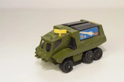 A70 1:43 MATCHBOX BATTLE KINGS K-111 LANCIAMISSILI ESERCITO QUASI COME NUOVO - Immagine 1 di 4