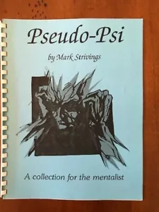 Mark Strivings. Pseudo-Psi: A Collection for the Mentalist. - Picture 1 of 3