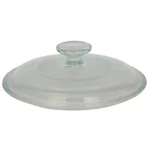 Corningware V-1.5C Couvercle rond en verre transparent pour plaque de cuisson 1,5 L - Photo 1/2