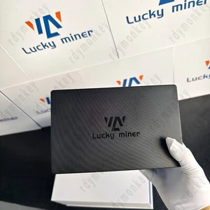 Lucky Miner LV08 4.5TH/s Bitcoin Miner WIFI SHA-256 Solo Mining Lotto Device C - Picture 1 of 7