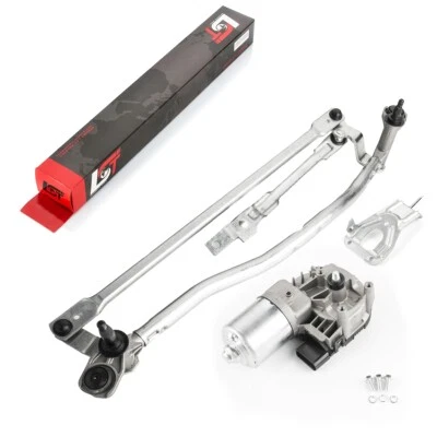 Scheibenwischer Wischergestänge mit Motor Frontscheibe für Audi A3 8P 2003-2013 - Bild 1 von 4