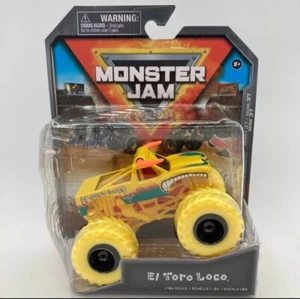 Monster Jam Truck EL TORO LOCO 1:64 Series 37 RARE 2024 Over Charged NIB - Picture 1 of 3