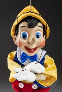 Pinocchio Cartoon Marionette Puppet - Picture 1 of 9