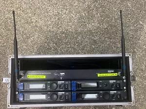 4 x Shure ULXP4 SM58 incl UA844 UHF Antenna Distribution 662-698 roadcased - Picture 1 of 4