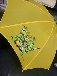 Vintage 1990 Teenage Mutant Ninja Turtles Mirage Studios Kid's Umbrella TMNT - Picture 1 of 8