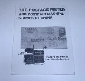 Estampillas del medidor de franqueo y máquina pospagada de China por Richard Stambaugh 2000 - Imagen 1 de 3