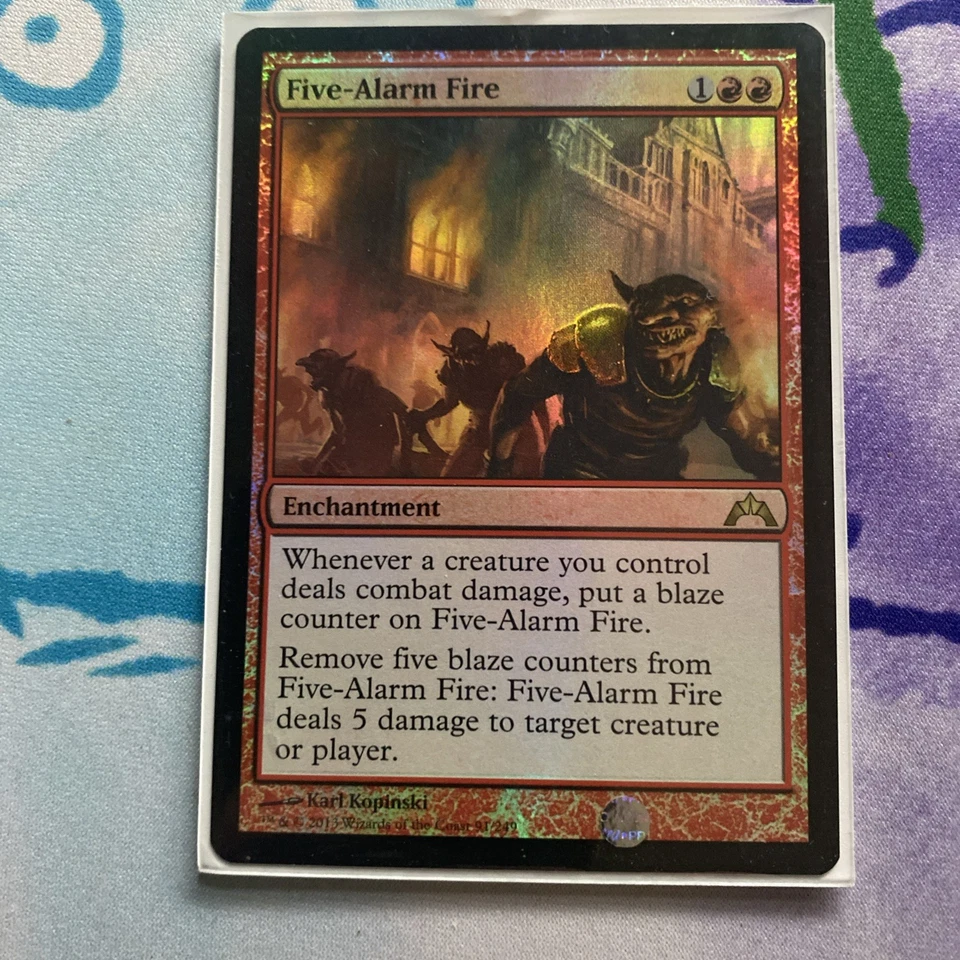 Five-Alarm Fire Gatecrash Foil - Image 1 of 1