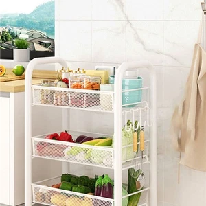 Küchenregale Sind Mehrlagig Fahrbare Wagen Können Zur Aufbewahrung Von Ablagere - Afbeelding 1 van 12