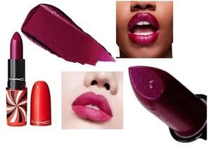 MAC Hypnotizing Frost BERRY TRICKY Lipstick Full Size 0.10 OZ NIB - Picture 1 of 1