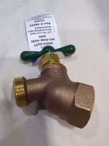 Eastman Heavy Dty Male-Female No-Kink Hose Bibb 3/4Fip X 3/4Mht Connection Brass - Picture 1 of 7