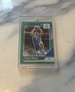 2024-25 Panini DONRUSS OPTIC TIRESE MAXEY GREEN  3/5  76ERS - Bild 1 von 2