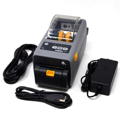 Zebra ZD611 Direct Thermal Barcode Label Receipt Printer USB Bluetooth - Image 1 of 4
