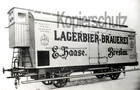 Werkbild - Bierwagen DRG 19949 Brauerei E. Haase Breslau