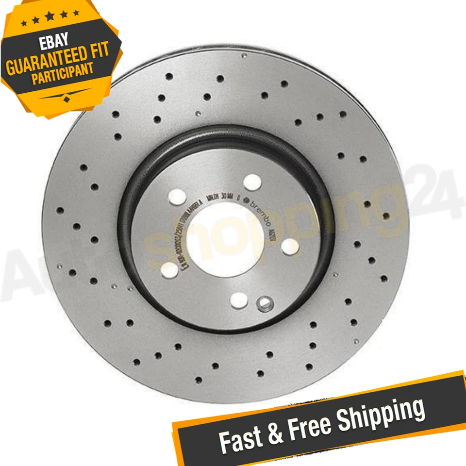 Rotor de freno de disco delantero Brembo 09.A621.31 322 mm para Mercedes-Benz E400 2013-2017 Foto 1 de 4