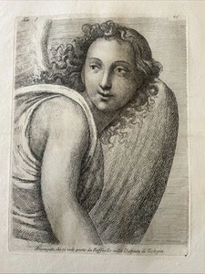 Arcangelo Disputa Teologia– Da Raffaello – Paolo Fidanza inc. – XVII-XVIII - Imagen 1 de 7